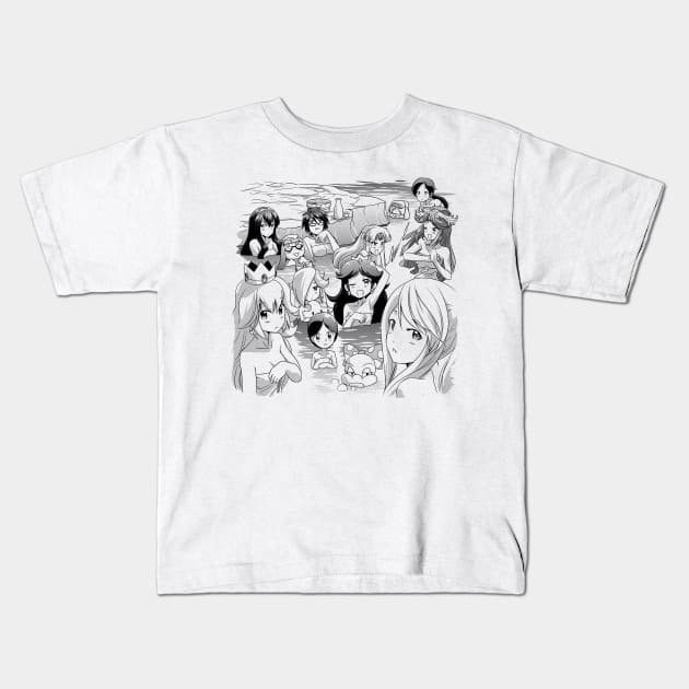 hot spring fun Kids T-Shirt by CoinboxTees